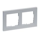 Legrand 765682 Seano+ 2-voudig frame Titanium