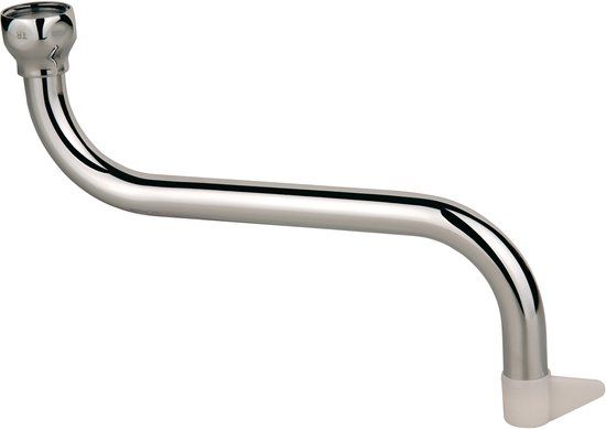 KIRCHHOFF S-Uitloop - Chroom - 1/2" x 160 mm