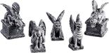 Lemax Spooky Town Gargoyles - Set van 5