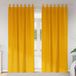 vidaXL Gordijnen 2 stuks Mosterdgeel 140 x 260 cm Fluweel