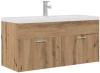 vidaXL Badkamerkast Artisan Eiken 100 x 38,5 x 46 cm
