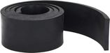 vidaXL Rubberen rand voor sneeuwploeg 180x10x1 cm zwart