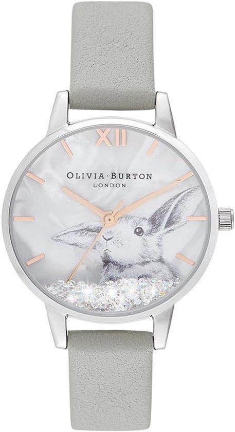Olivia Burton dames horloge OB16WL86 - Lederen Band - 2021