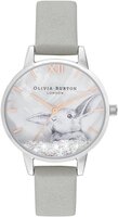 Olivia Burton dames horloge OB16WL86 - Lederen Band - 2021