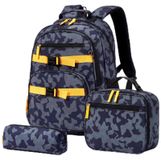 Omgoods - Ensemble de cartable ergonomique pour garçon 3 pièces avec sac à lunch et trousse
