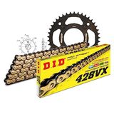 Kettingset DID Kettingset staal 428VX / 126 eindeloos voor SYM Husky 125 cc Bj. 1996-2005