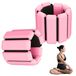 Enkelgewichten Draagbaar 2 lb - Verstelbare Gewichtsmanchetten - Silicone - Pour Yoga/Danse/Jogging - Gris - 28,3 x 7 cm - Manchettes de poids