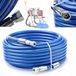 Rosfix Tuyau haute pression pour pulvérisateur de peinture airless - TPU-Fibre 45 m, 228 bar - Raccord 1/4", Pivotant