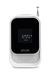 Explore Scientific BCR2001 Wekkerradio met DAB+ functie, Bluetooth, USB, oplaadbare batterij, wit