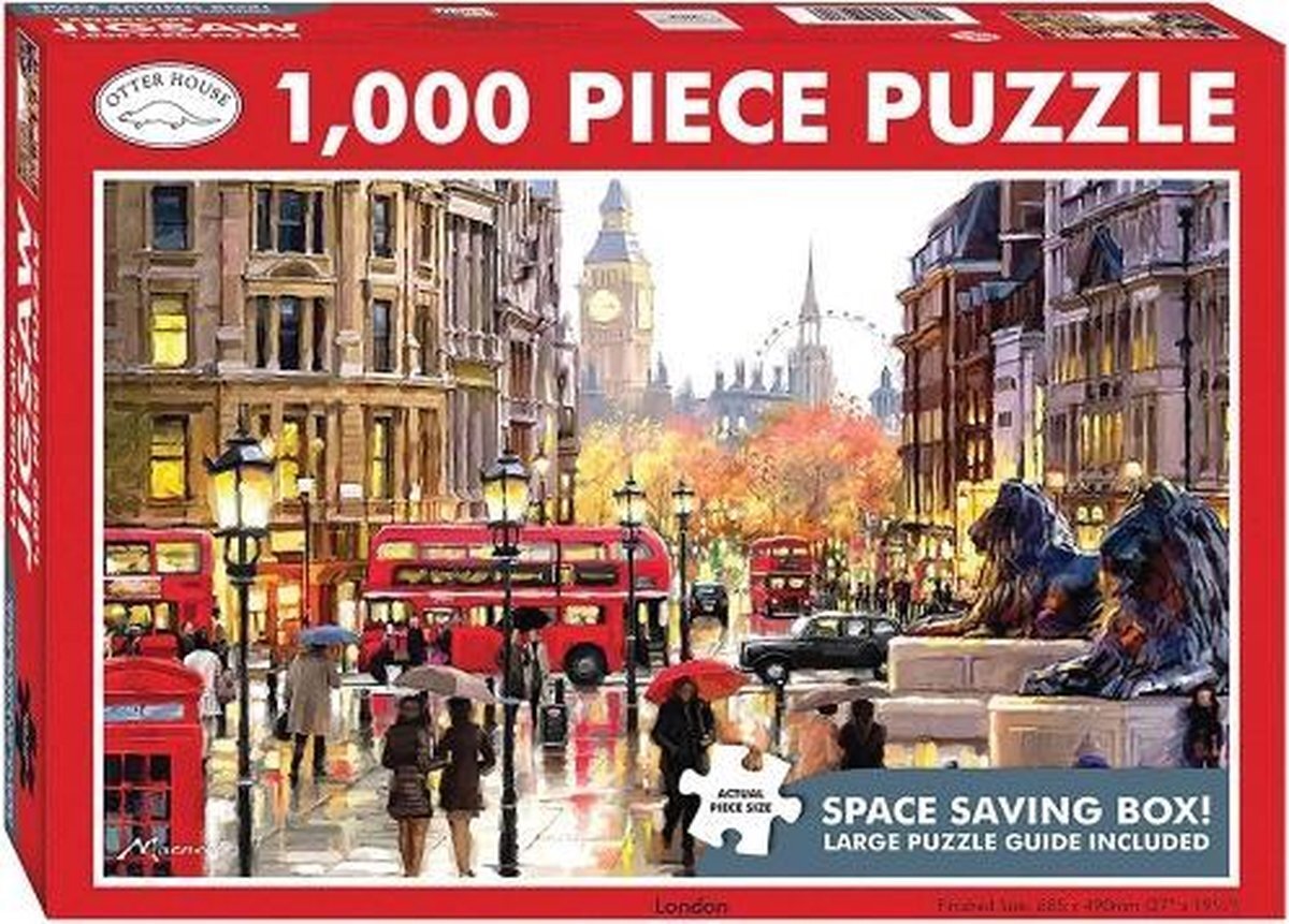 Otter House London Puzzel 1000 Stukjes