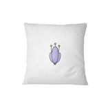 Bona Basics Decoratieve kussenhoes Wit 45x45 cm