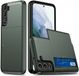 Selected by GSMpunt.nl Samsung Galaxy S24 Hoesje met Slider Kaarthouder Back Cover Groen