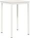 vidaXL Table de bar blanc pin massif 70 x 70 x 105 cm