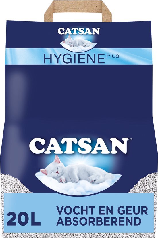 Catsan Hygiene plus wit