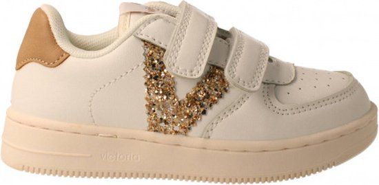 Victoria Meisjes Sneaker Wit/Goud WIT Maat 31