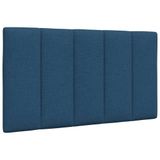 VidaXL Hoofdbordkussen "Hanko" 80 cm Stof Blauw