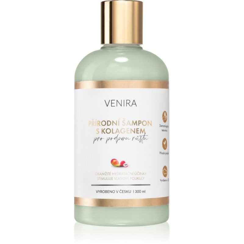 Venira Conditioner with Collagen Mango-Lychee for All Hair Types - 300 ml