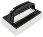 Pool Bürste Schwammbürste Schwamm mit Griff - 14,5 x 8,5 cm - Noir - Pour piscine, cuisine et baignoire