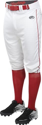Rawlings Lunchkpp-w/s-89 Broek - Wit/Scharlaken - Medium