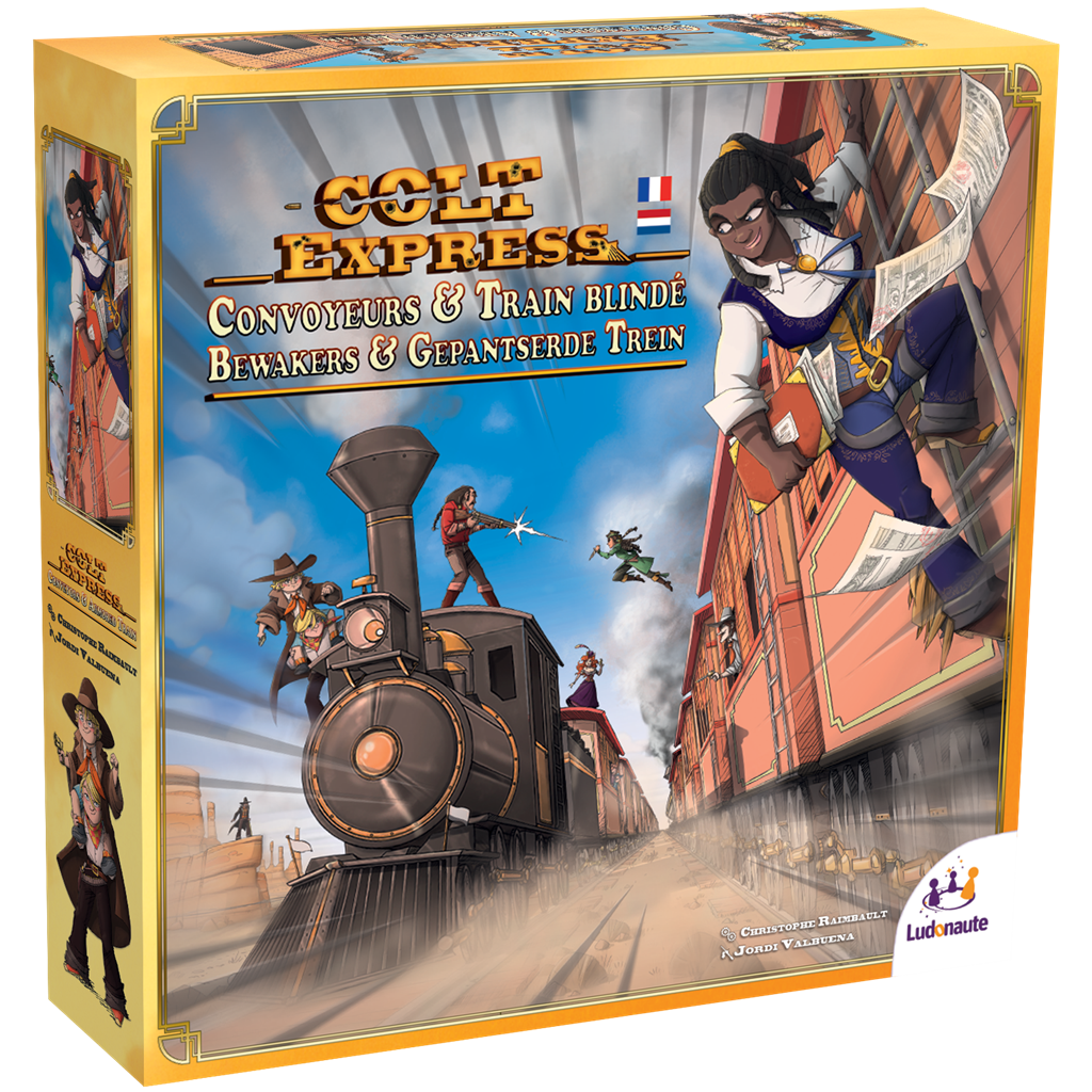 Ludonaute Colt Express - Uitbreiding Bewakers en Gepantserde Trein - 2023