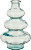 Mica Decorations Vaas Sira - glas transparant - D14,5 x H22 cm