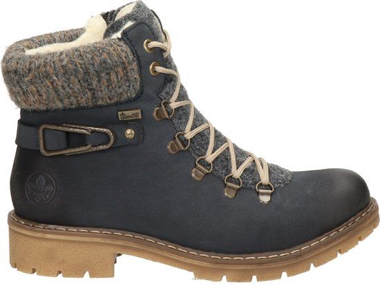 Rieker Y9131 Women's Boots - Blue - Size 41