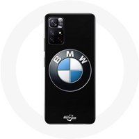 BMW Hoesje voor Xiaomi Redmi Note 11s 5G Zwarte Achtergrond Maniacase