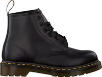 Dr.Martens 101 Ys Smooth Veterboots Zwart Leer Unisex Maat 39