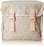 Basil Star dubbele fietstas, grijs, 35,5 x 15 x 40 cm, 35 liter