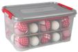Curver boîte de rangement pour boules de Noël 20L