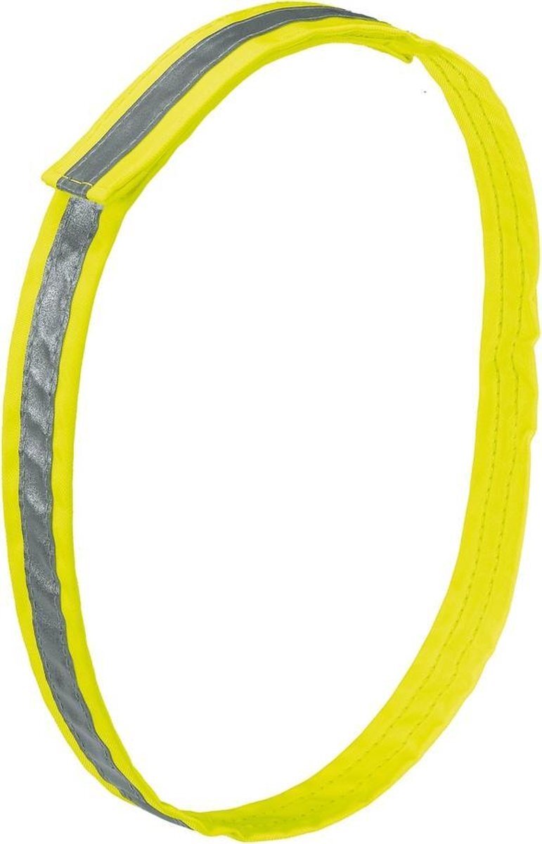 Ferplast Hondenhalsband Cover Reflex 38-46 X 2,5 Cm Nylon Geel geel, zilver