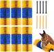 VEVOR 6x Brosse métallique Brosse à bétail Brosse de nettoyage pour animaux de ferme Chevaux 51x19x10cm