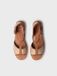 Toni Pons Espadrilles pour femmes avec talon bas en raphia et cuir | DONATA-RP