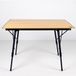Merkloos / Sans marque Famanu In hoogte verstelbare campingtafel - Draagbaar glamping meubel, 90 x 57 x 46/40 cm