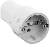 Bachmann CEE 7/3 geaarde stroomstekker | recht | robuust | wit