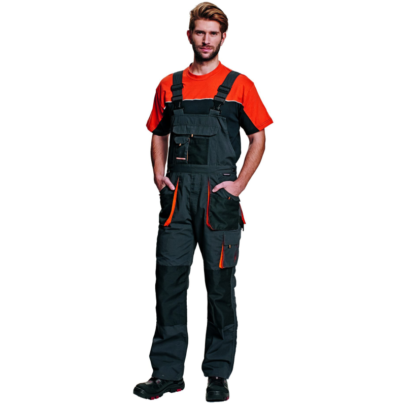 Cerva CRV Emerton Amerikaanse Overall Zwart Maat 46
