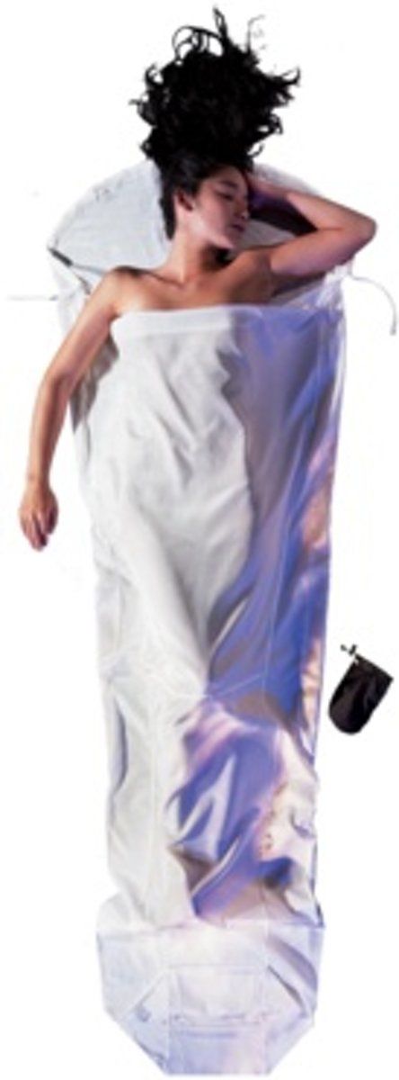 Cocoon Mummyliner - Lakenzak - Zijde - Wit