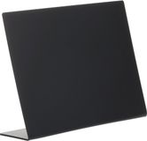 Europel 5 x Krijtbord Tafelmodel L-standaard A5 Zwart liggend