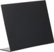 Europel 5 x Krijtbord Tafelmodel L-standaard A5 Zwart liggend