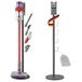 PureMounts Universele stofzuigerhouder, compatibel met Dyson, Philips, Samsung, Bosch, Miele, Anyson, Xiaomi, vloerstandaard, accessoirestandaard, zwart
