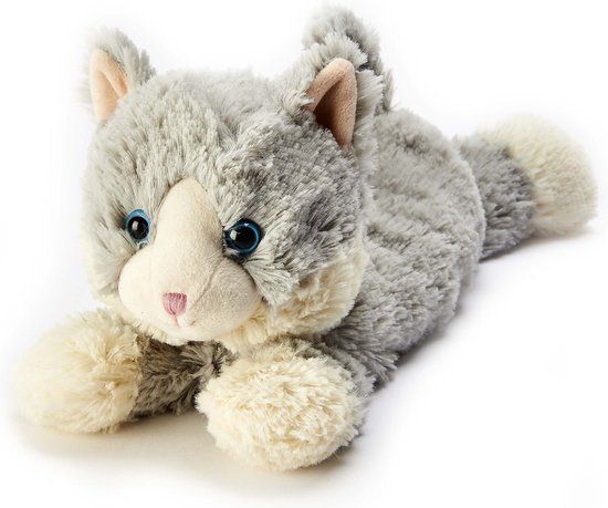4KidsOnly Warmies Kat - Magnetronknuffel - Warmte dier - Warmte kussen