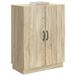 vidaXL Dressoir Sonoma Eiken 66 x 34,5 x 87 cm Bewerkt hout