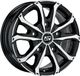 MSW MSW 48 VAN 5H noir brillant poli 7.0Jx17 5x130 ET68