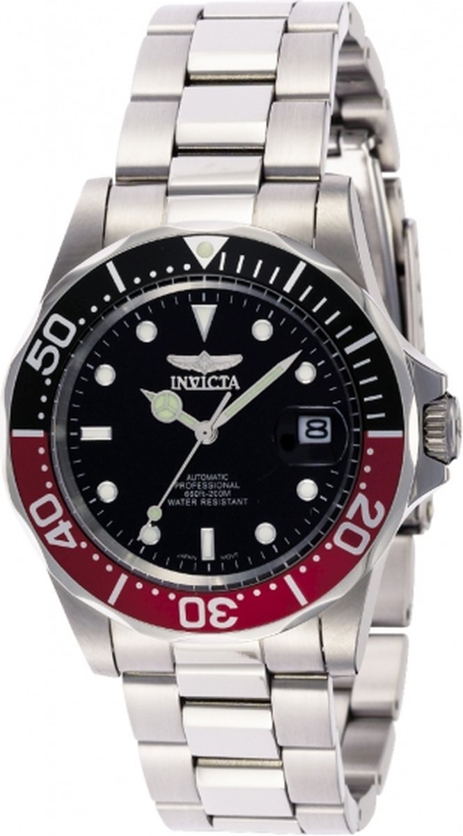 Invicta Pro Diver 9403 - Horloge - Heren - Zilver - Automatisch - Ã˜ 40 mm