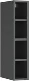 Vicco Fame-Line Hangende kast – 15 cm Antraciet