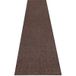 Sizal Tapis De Couloir Sion A5165a Mélange Tissé À Plat Marron Brown 70x200 cm