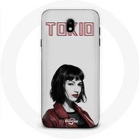 Maniacase Etui voor Samsung Galaxy J7 2017 La Casa de Papel Tokyo Fanart