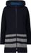 CMP Parka met capuchon voor dames, zwartblauw, maat 42