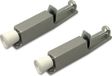 Merkloos / Sans marque Dulimex B.V. 2x stuks deurvastzetter / deurvastzetters zilvergrijs met voetstift 12 x 2,5 cm - deurstoppers / deurbuffers