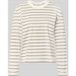 Slfessential Slfs Essential Ls Striped Boxy Tee Noos